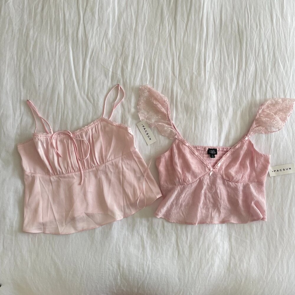 NWT Pacsun Pink Tops (sz S/M)